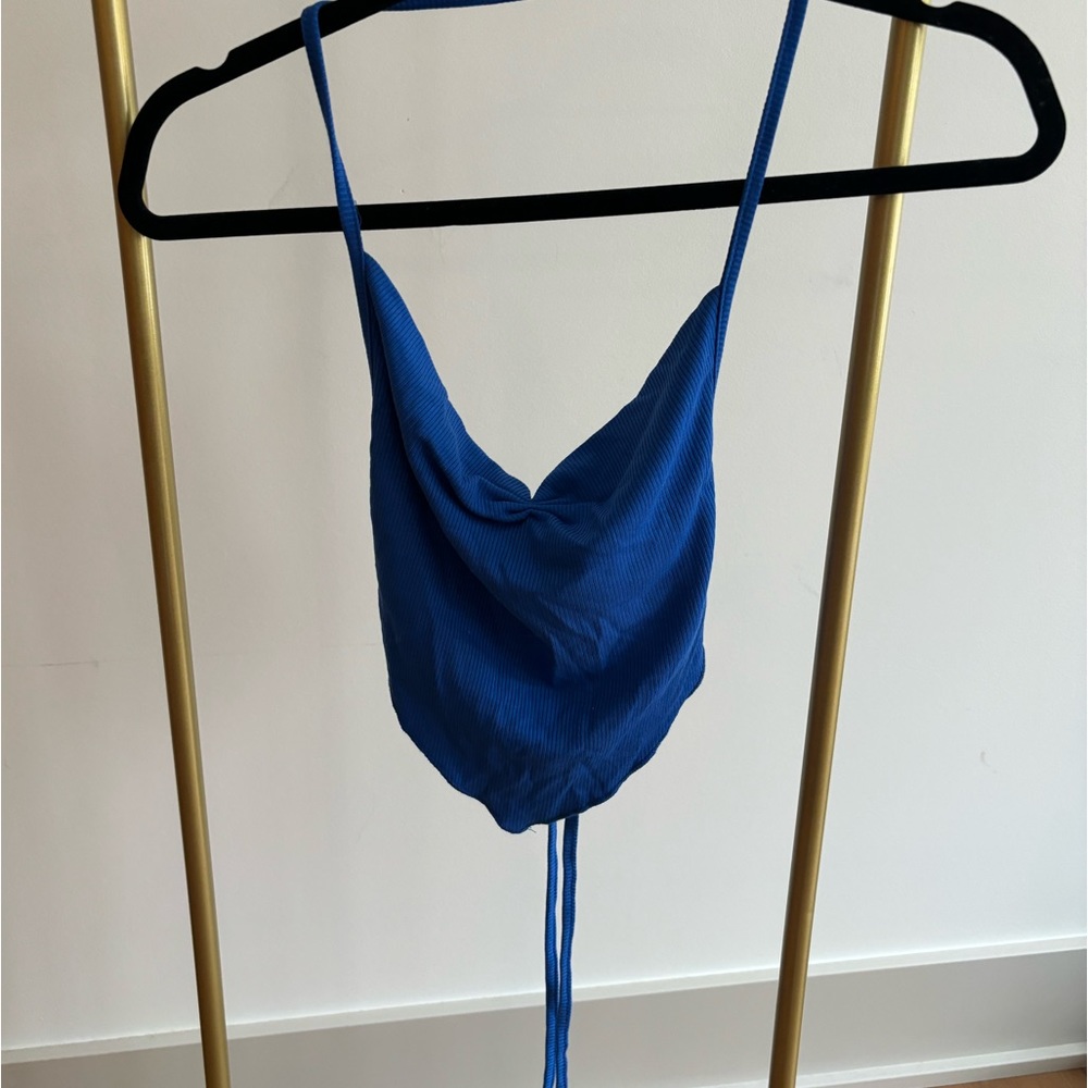 shein backless tie tank